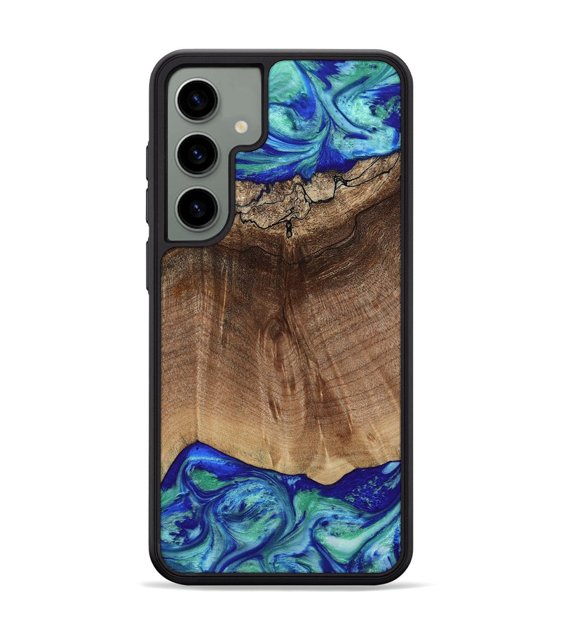 Galaxy S24 Plus Wood Phone Case - Raiden (Blue, 809061)