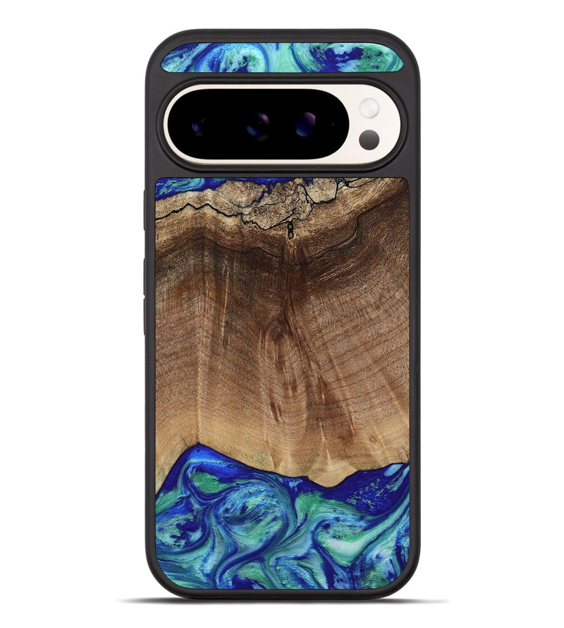 Pixel 10 Pro XL Wood Phone Case - Raiden (Blue, 809061)