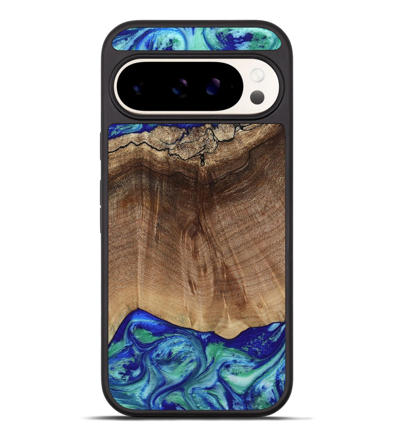 Pixel 9 Pro XL Wood Phone Case - Raiden (Blue, 809061)