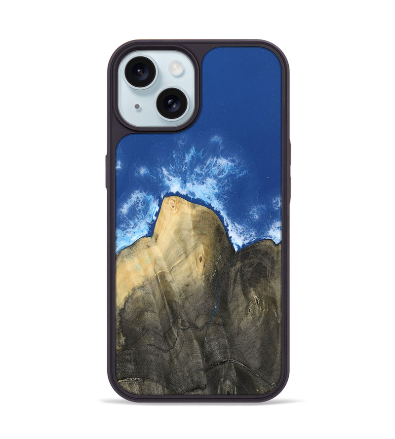 iPhone 15 Wood Phone Case - Kamari (Coastal, 809079)