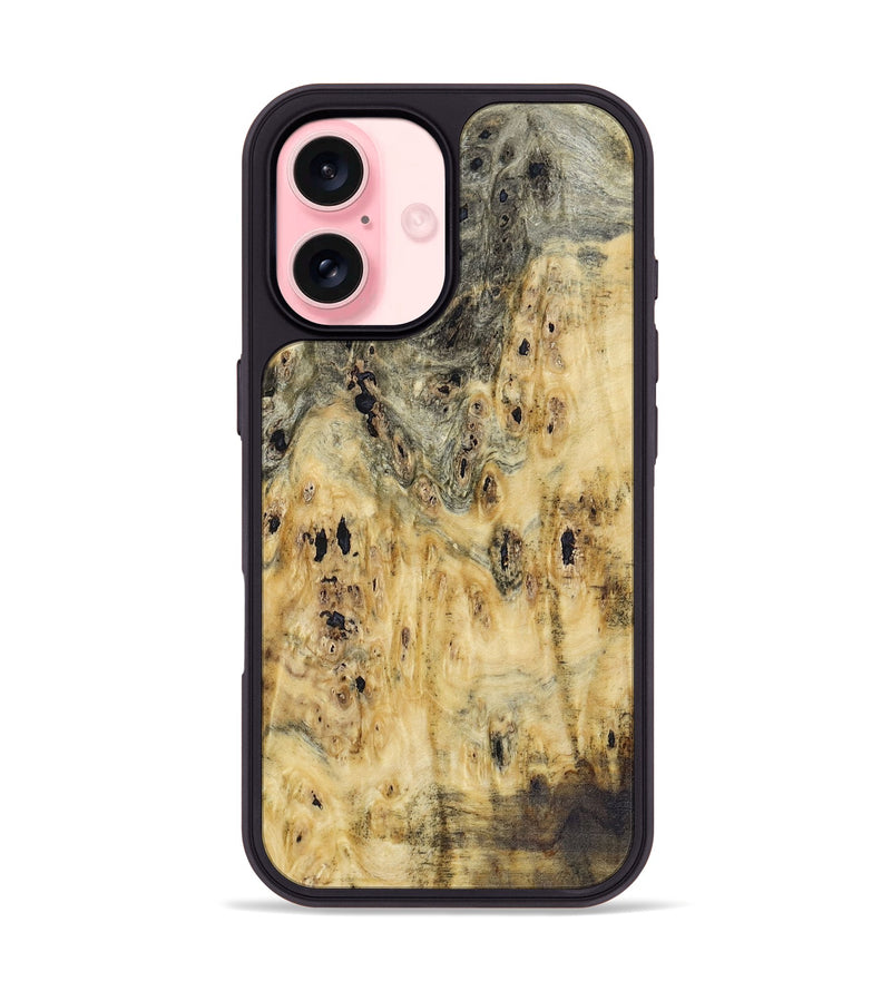 iPhone 16 Wood Phone Case - Curt (Wood Burl, 809085)