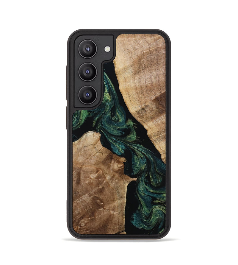 Galaxy S23 Wood Phone Case - Renata (Green, 809122)