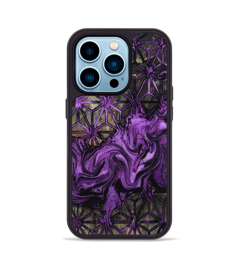 iPhone 14 Pro Wood Phone Case - Isadore (Pattern, 809127)