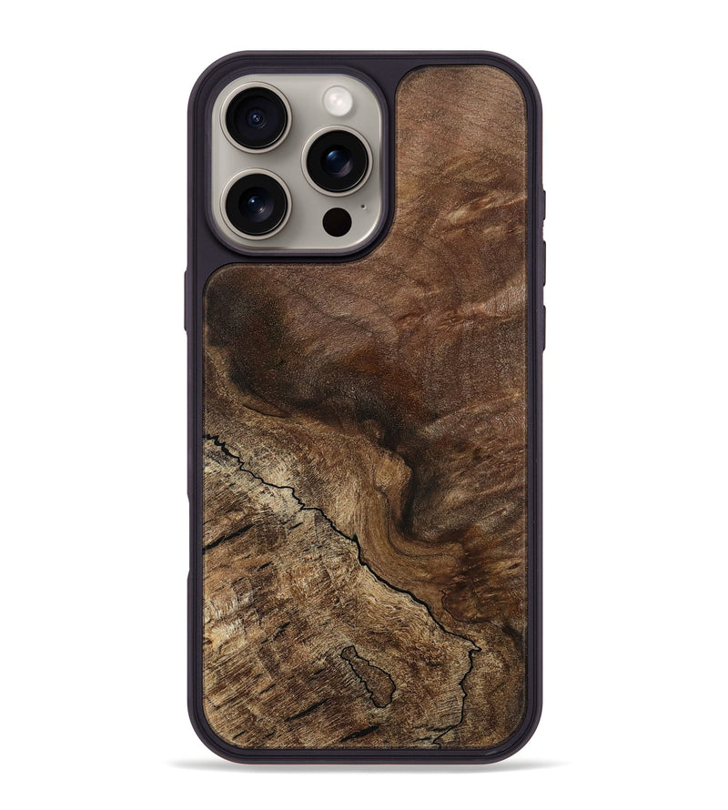iPhone 16 Pro Max Wood Phone Case - Amara (Wood Burl, 809142)
