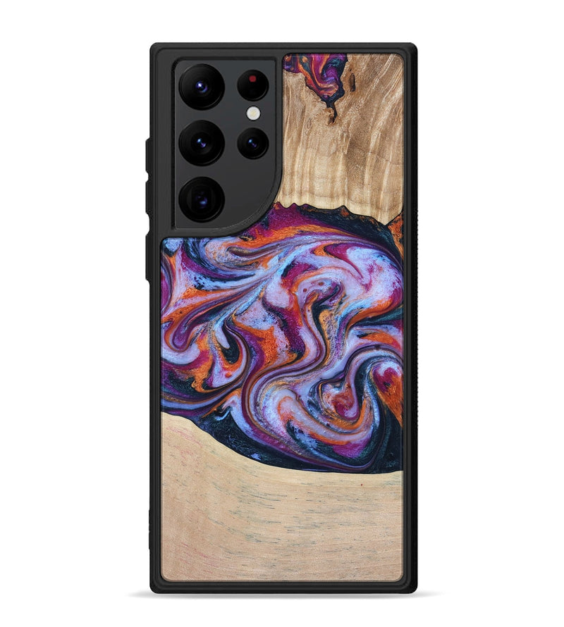 Galaxy S22 Ultra Wood Phone Case - Wesson (Blue, 809150)