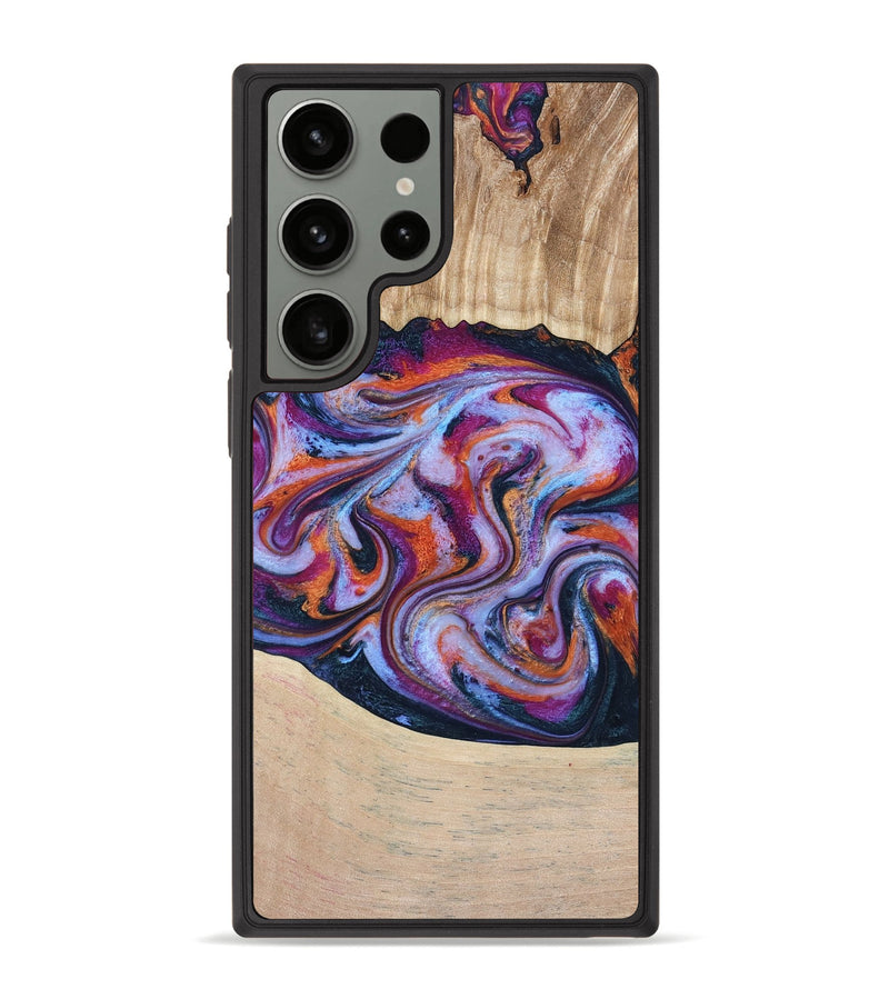 Galaxy S23 Ultra Wood Phone Case - Wesson (Blue, 809150)