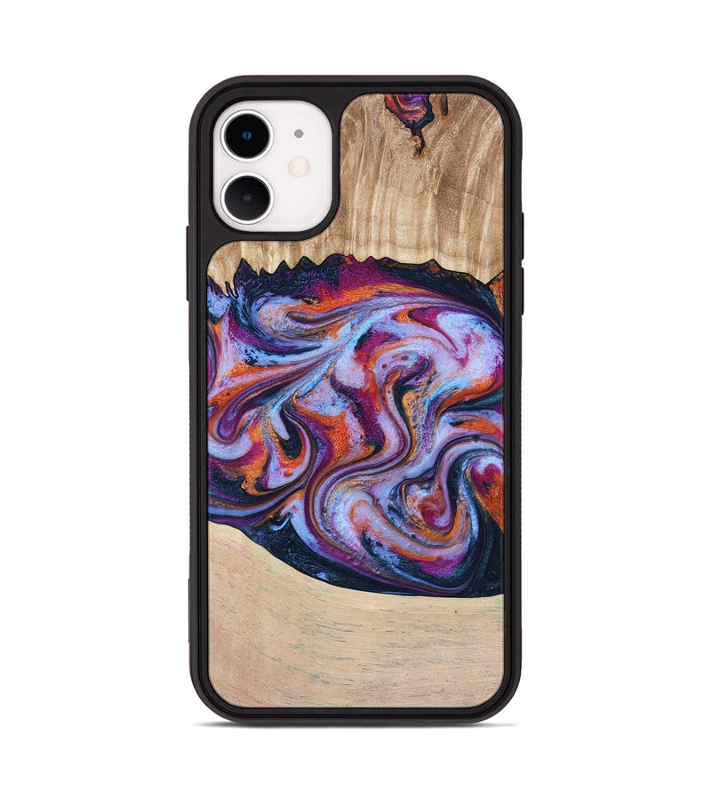 iPhone 11 Wood Phone Case - Wesson (Blue, 809150)