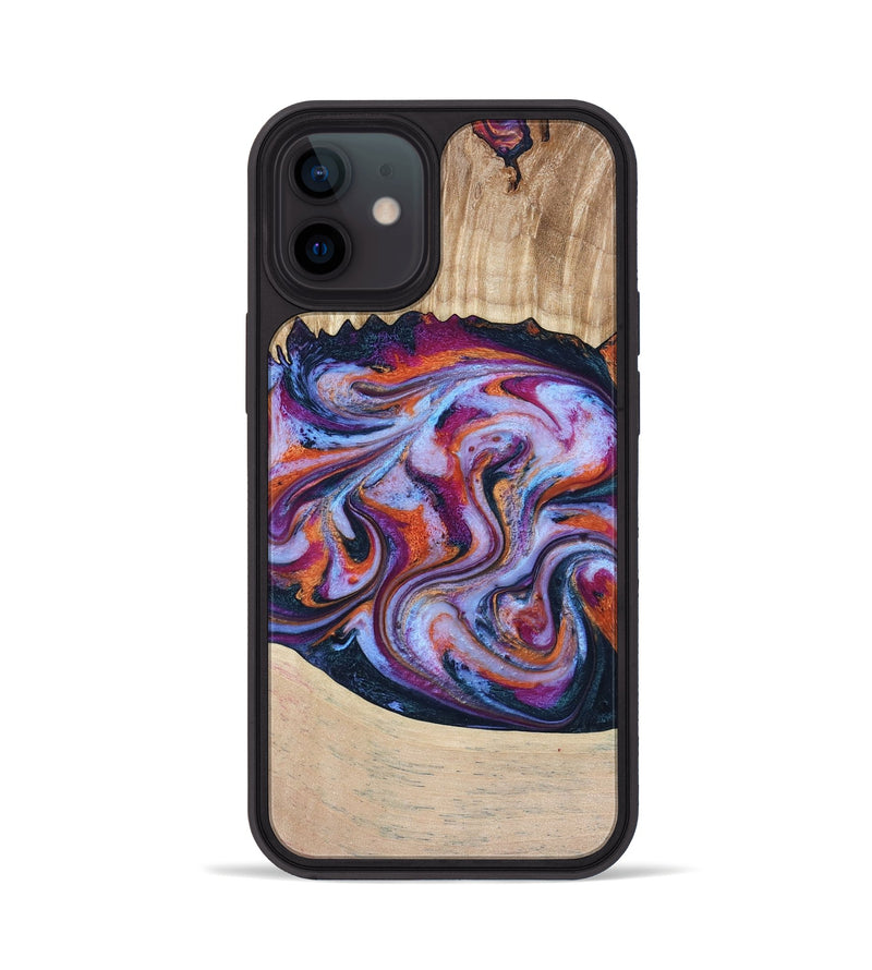 iPhone 12 Wood Phone Case - Wesson (Blue, 809150)