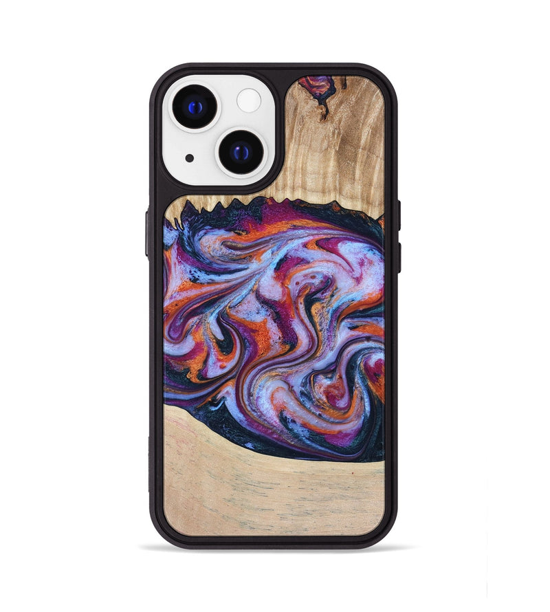 iPhone 13 Wood Phone Case - Wesson (Blue, 809150)