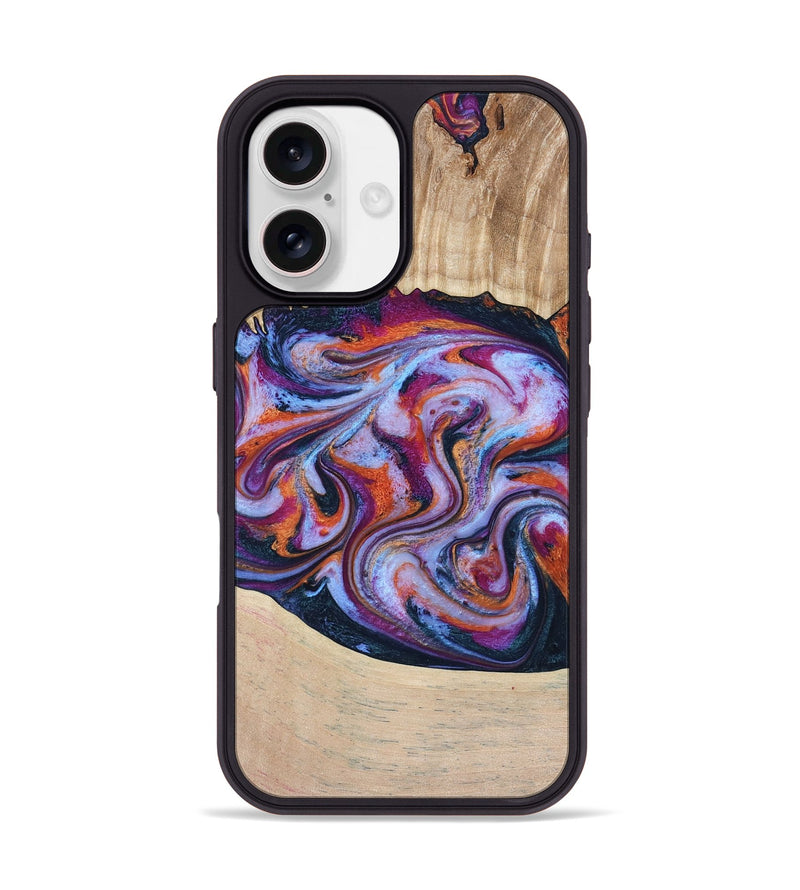 iPhone 17 Wood Phone Case - Wesson (Blue, 809150)