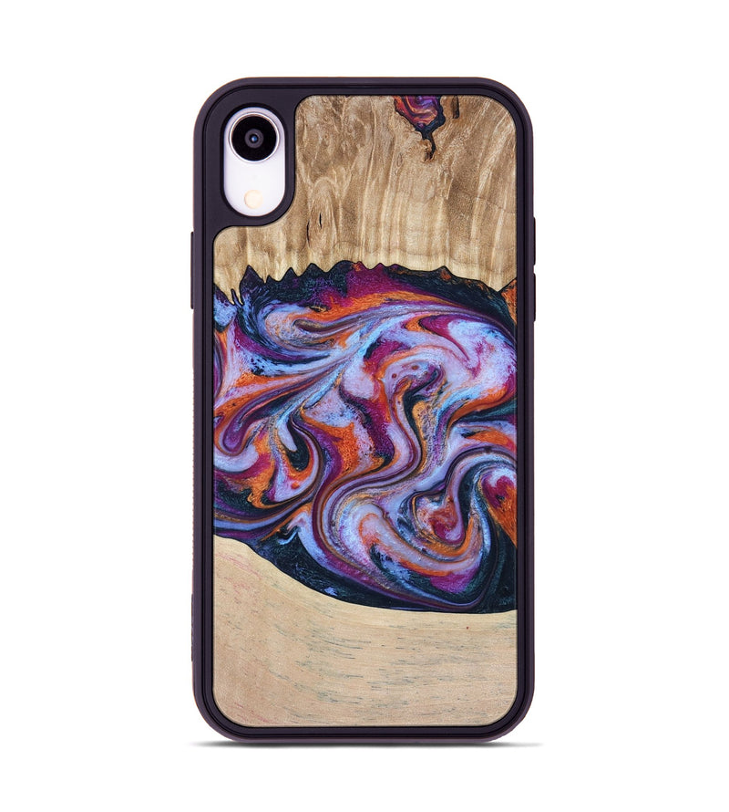 iPhone Xr Wood Phone Case - Wesson (Blue, 809150)