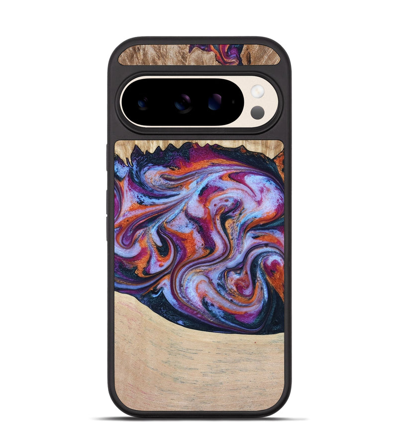 Pixel 10 Wood Phone Case - Wesson (Blue, 809150)