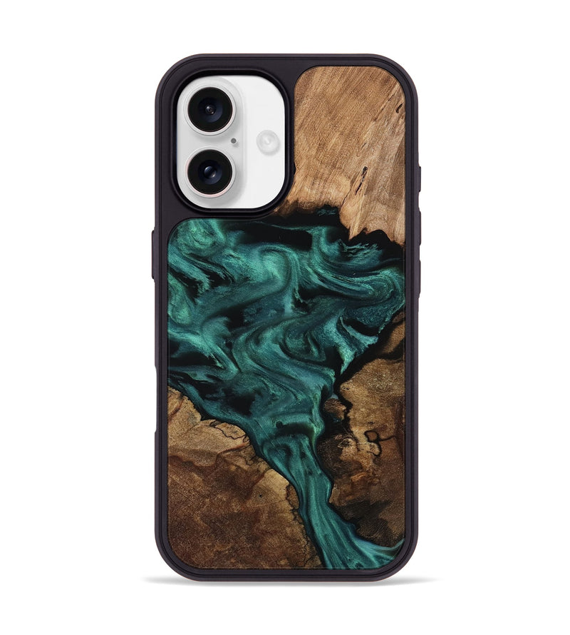 iPhone 17 Wood Phone Case - Ima (Ancient Olive, 809158)