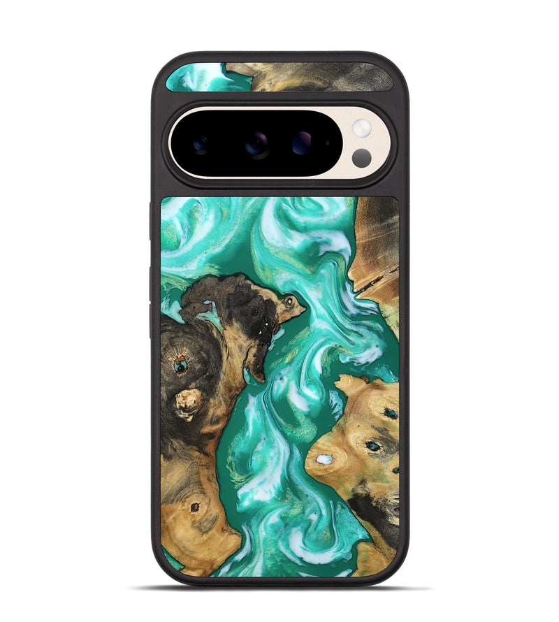 Pixel 10 Wood Phone Case - Emile (Green, 809160)