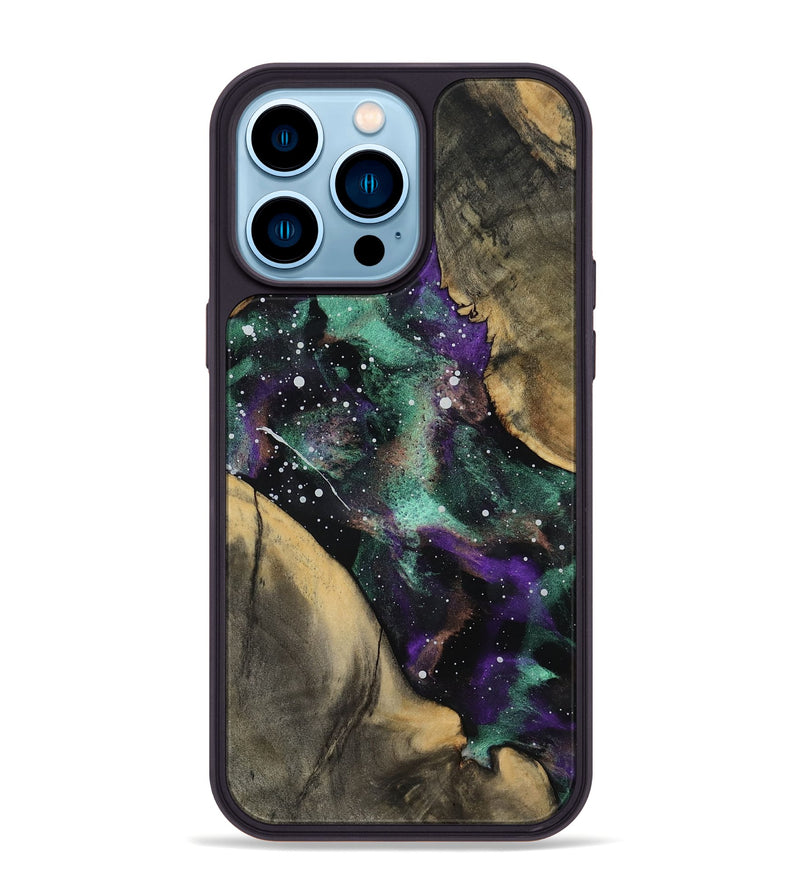 iPhone 14 Pro Max Wood Phone Case - Jalynn (Cosmos, 809192)
