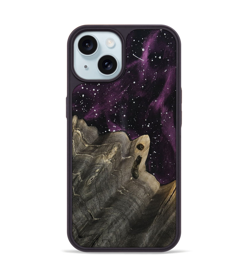 iPhone 15 Wood Phone Case - Cher (Cosmos, 809198)