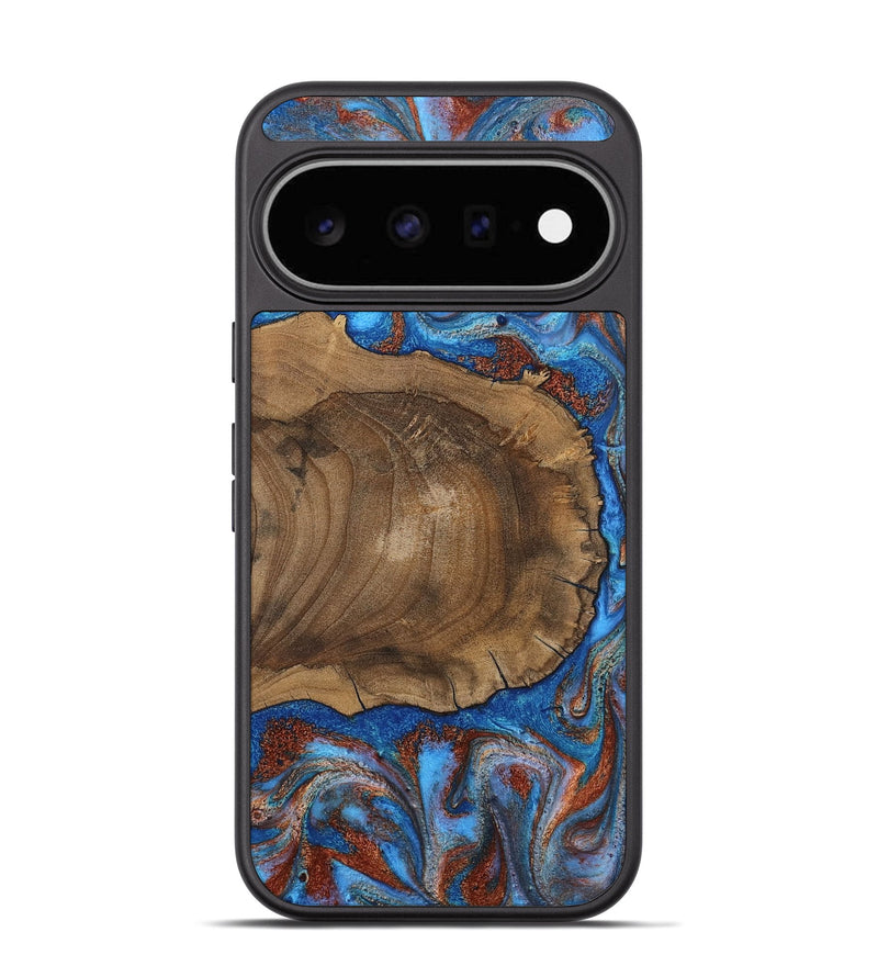 Pixel 11 Wood Phone Case - Andre (Teal & Gold, 809218)