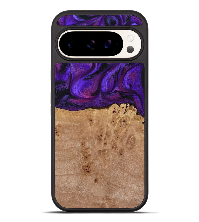 Pixel 10 Pro XL Wood Phone Case - Garnett (Purple, 809220)