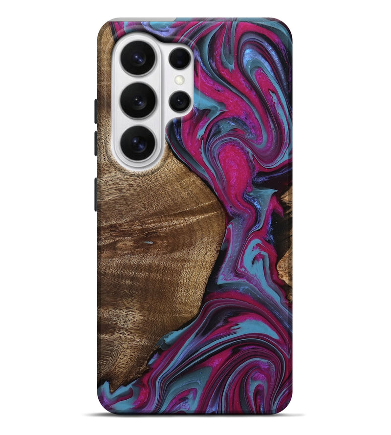 Galaxy S26 Ultra Wood Live Edge Phone Case - Corbin (Red, 809249)