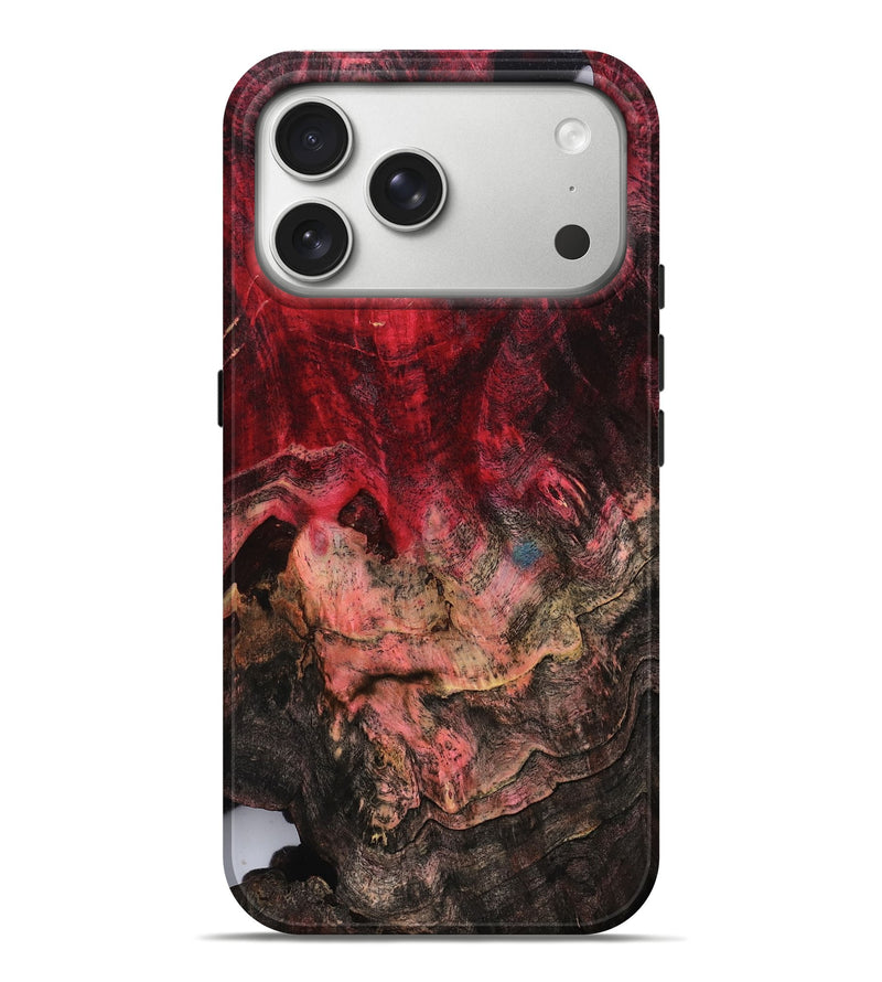 iPhone 17 Pro Max Wood Live Edge Phone Case - Era (Double Dyed, 809260)