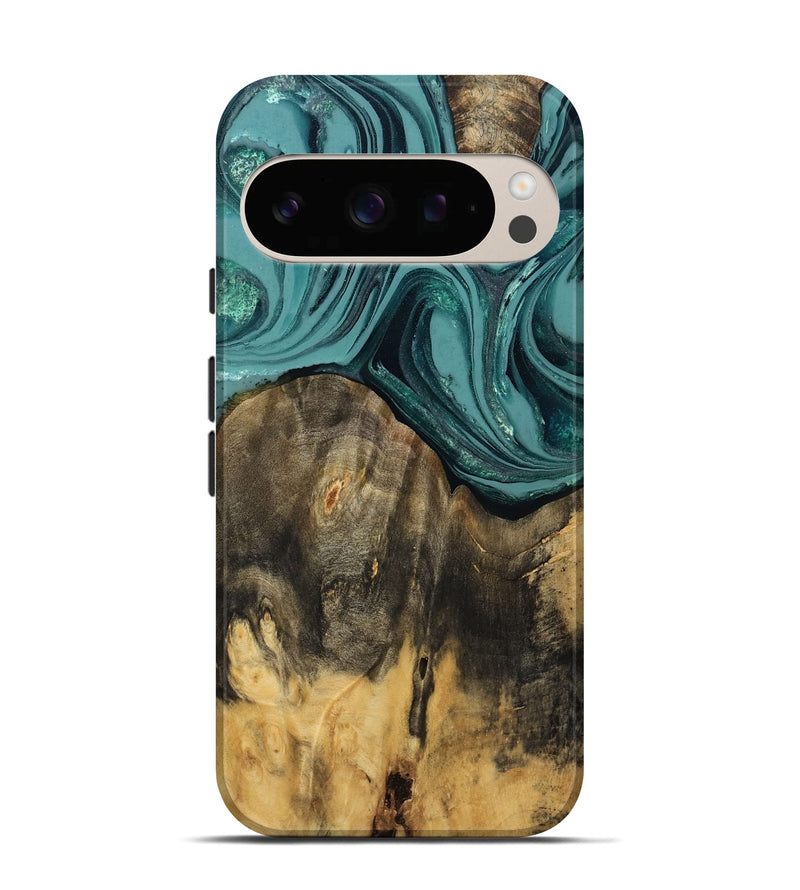 Pixel 10 Wood Live Edge Phone Case - Coleson (Green, 809263)