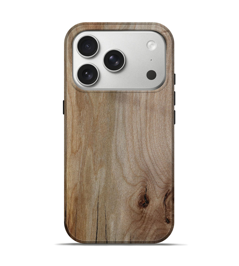 iPhone 17 Pro Wood Live Edge Phone Case - Yolanda (Wood Burl, 809288)