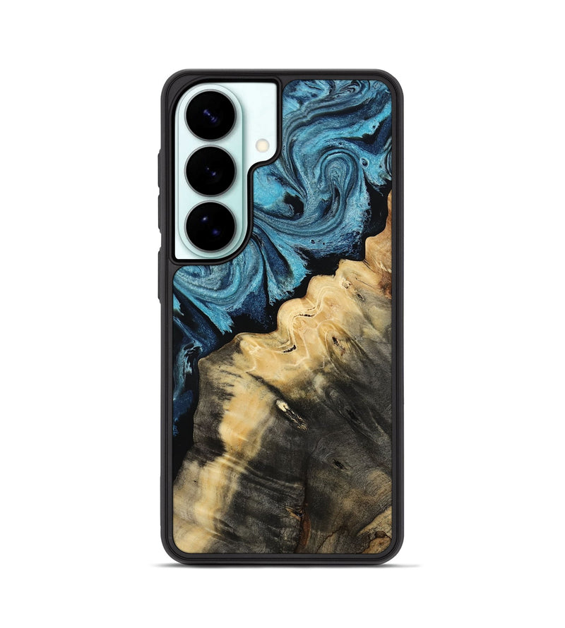 Galaxy S26 Wood Phone Case - Verdie (Blue, 809312)