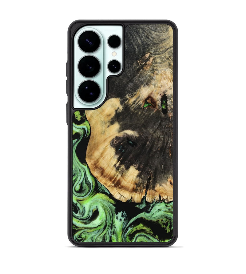 Galaxy S26 Ultra Wood Phone Case - Robert (Green, 809317)