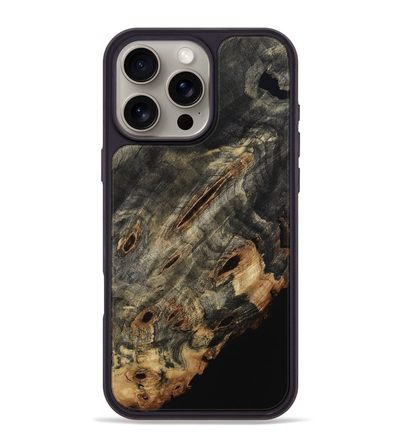 iPhone 16 Pro Max Wood Phone Case - Candi (Wood Burl, 809333)