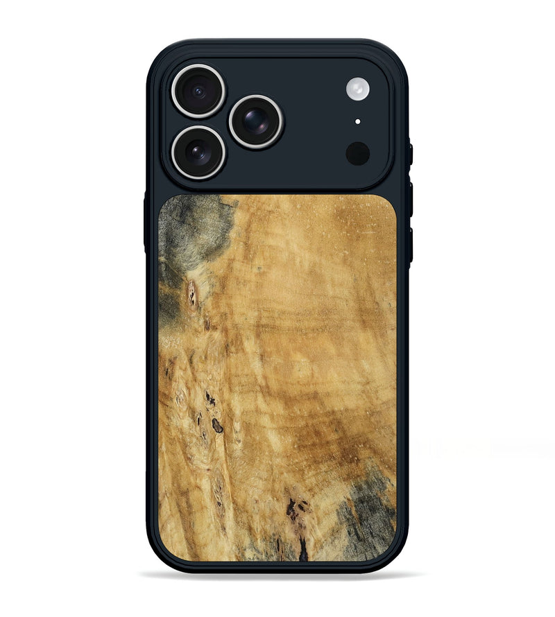 iPhone 17 Pro Max Wood Phone Case - Brandy (Wood Burl, 809336)