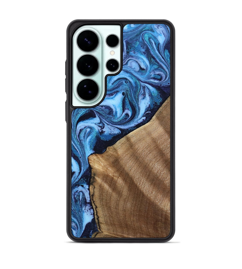 Galaxy S26 Ultra Wood Phone Case - Taytum (Blue, 809347)