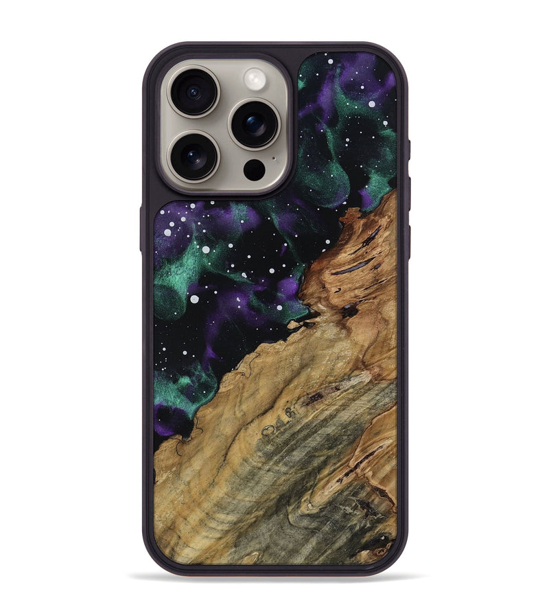 iPhone 15 Pro Max Wood Phone Case - Brylee (Cosmos, 809394)