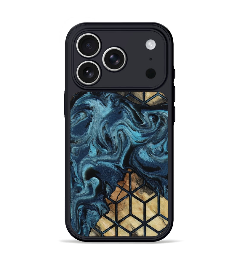 iPhone 17 Pro Wood Phone Case - Darion (Pattern, 809423)