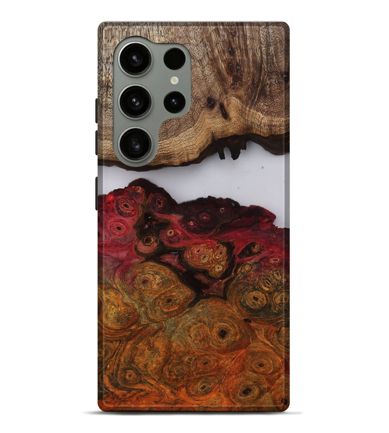 Galaxy S24 Ultra Wood Live Edge Phone Case - Kyra (Clear, 809444)