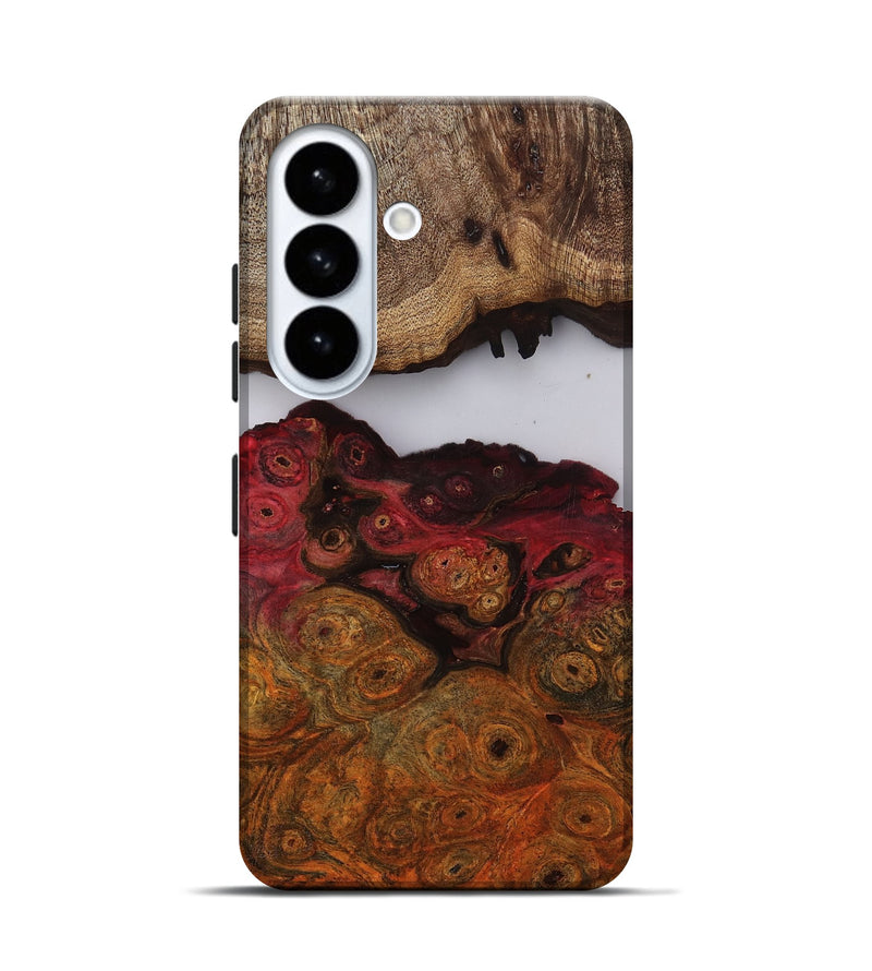 Galaxy S26 Wood Live Edge Phone Case - Kyra (Clear, 809444)