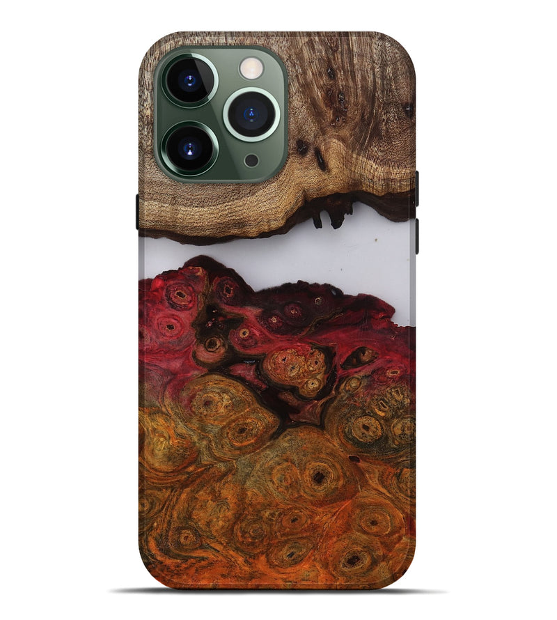 iPhone 13 Pro Max Wood Live Edge Phone Case - Kyra (Clear, 809444)
