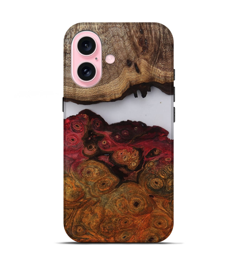 iPhone 17 Wood Live Edge Phone Case - Kyra (Clear, 809444)