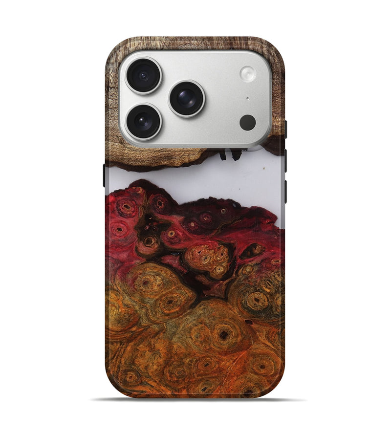iPhone 17 Pro Wood Live Edge Phone Case - Kyra (Clear, 809444)