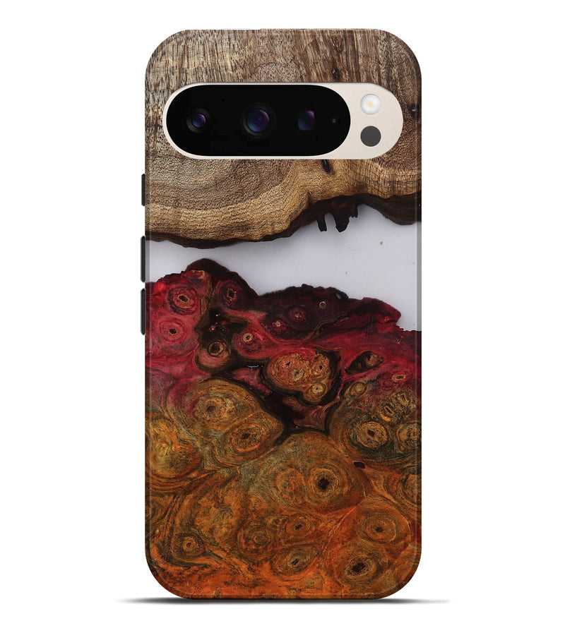 Pixel 10 Pro XL Wood Live Edge Phone Case - Kyra (Clear, 809444)