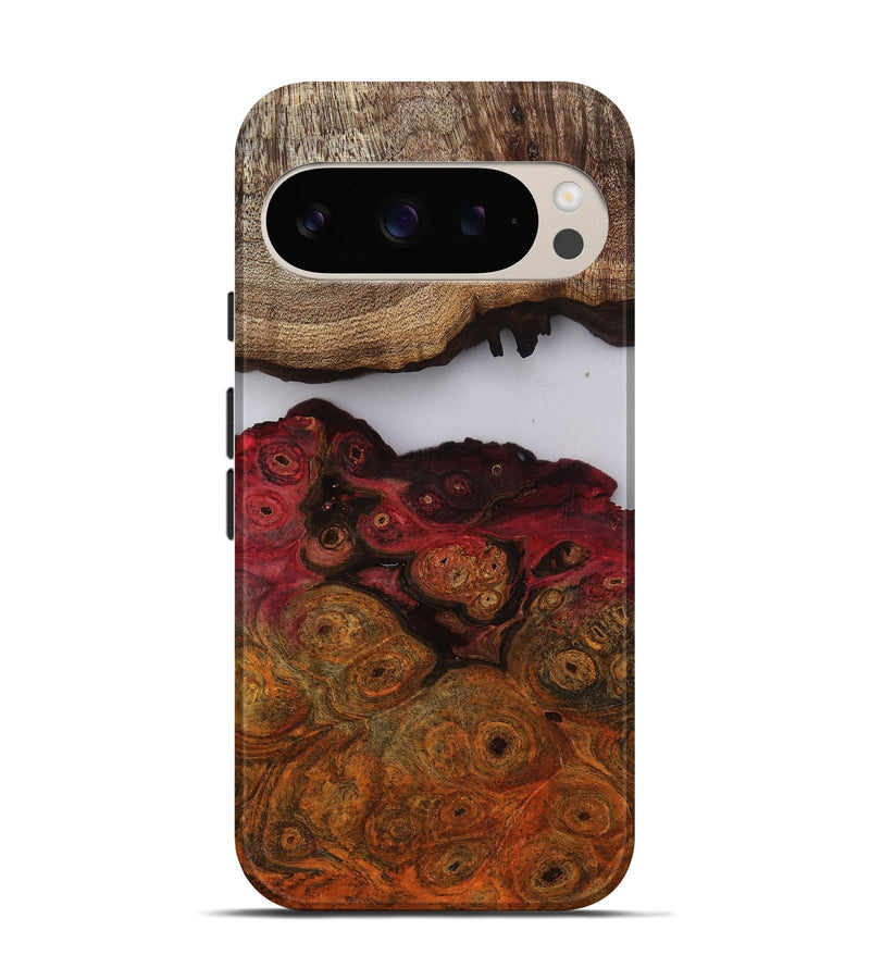 Pixel 9 Wood Live Edge Phone Case - Kyra (Clear, 809444)
