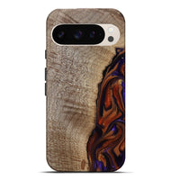 Pixel 10 Pro XL Wood Live Edge Phone Case - Uriel (Red, 809445)