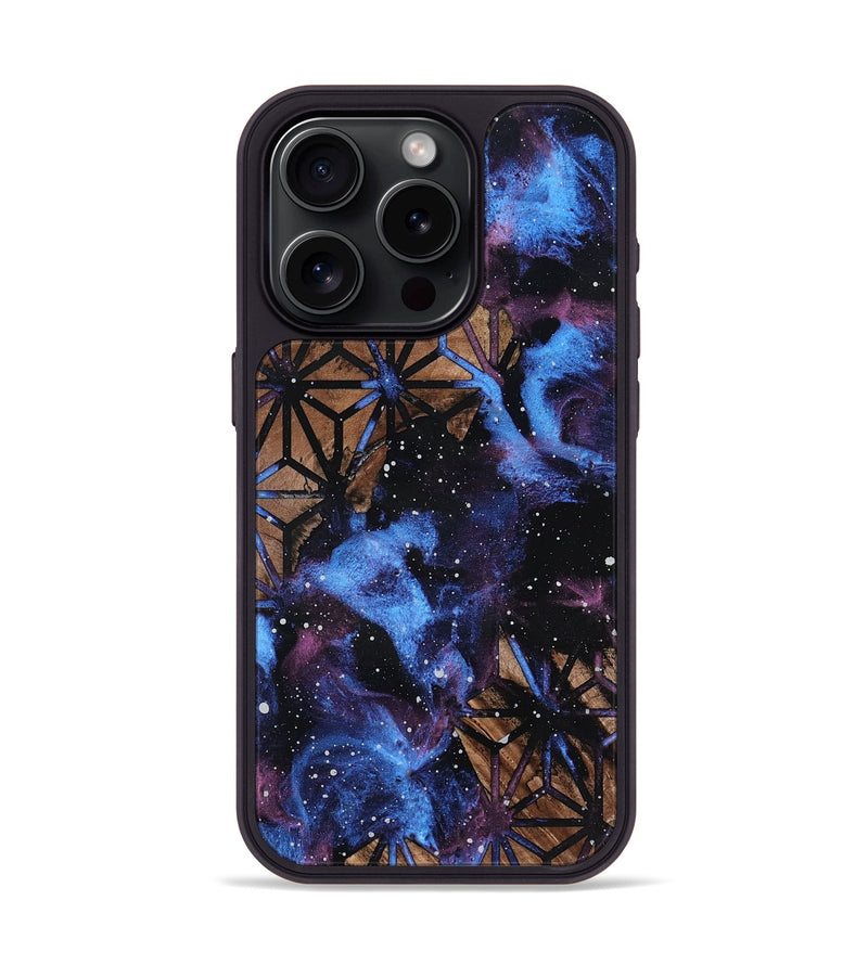 iPhone 15 Pro Wood Phone Case - Delia (Cosmos, 809523)