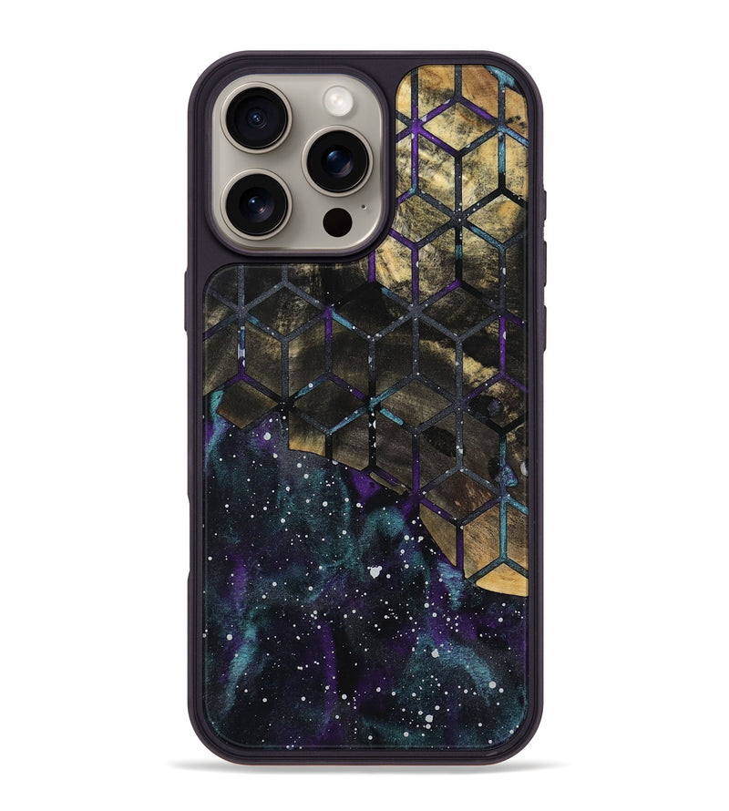 iPhone 16 Pro Max Wood Phone Case - Karim (Cosmos, 809527)