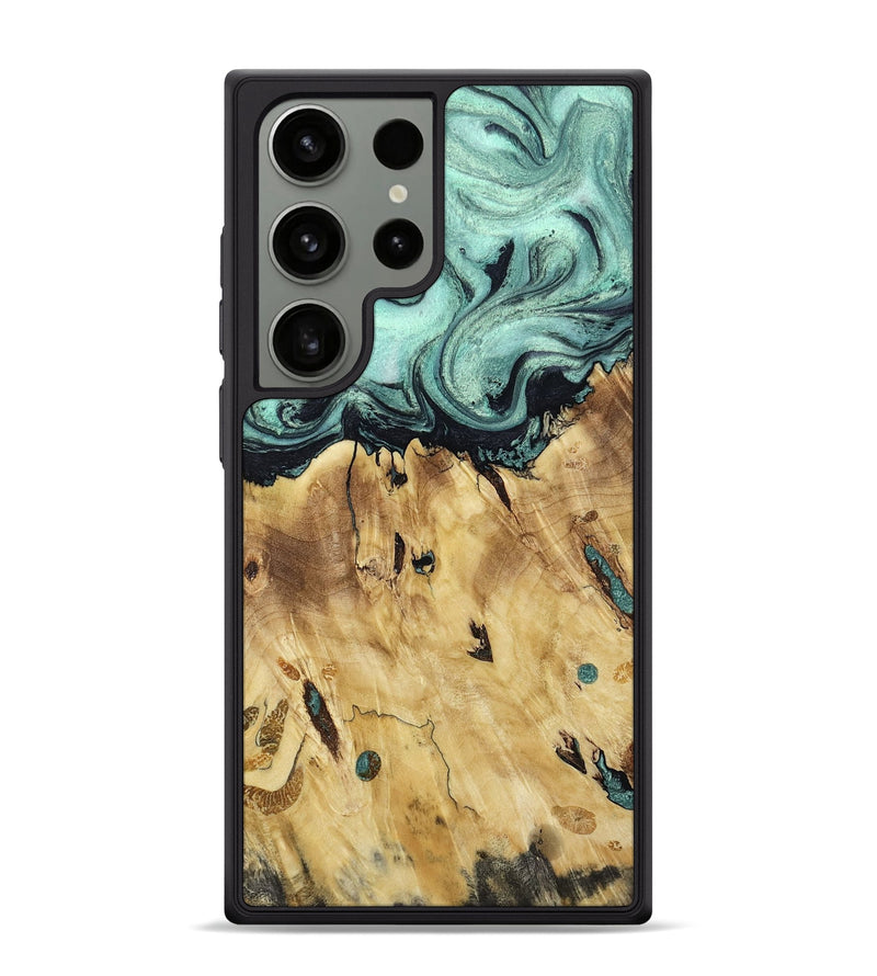 Galaxy S24 Ultra Wood Phone Case - Sage (Green, 809574)