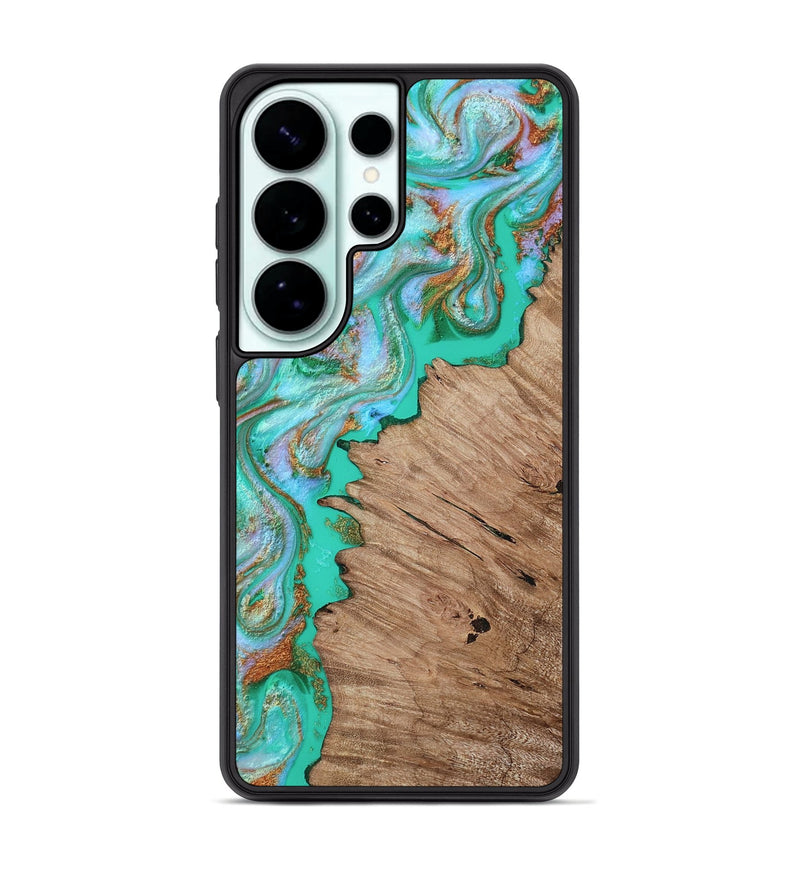 Galaxy S26 Ultra Wood Phone Case - Lona (Green, 809578)