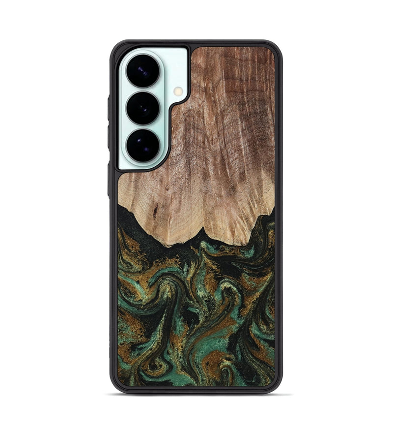 Galaxy S26 Plus Wood Phone Case - Kelsea (Green, 809585)