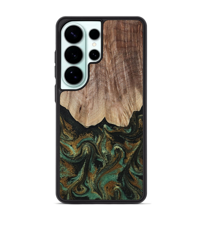 Galaxy S26 Ultra Wood Phone Case - Kelsea (Green, 809585)