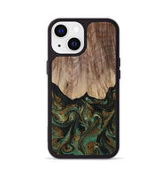 iPhone 13 Wood Phone Case - Kelsea (Green, 809585)