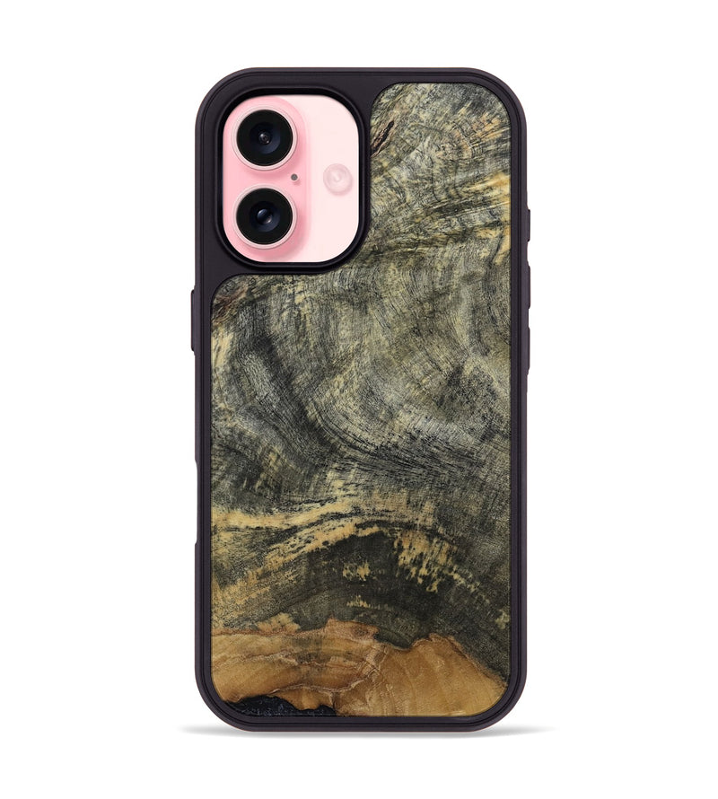 iPhone 16 Wood Phone Case - Henrik (Wood Burl, 809618)
