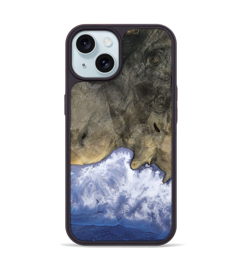 iPhone 15 Wood Phone Case - Lyric (Coastal, 809647)